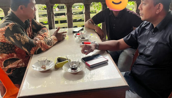 Bertukar Pendapat Bersama Kadis Pendidikan dan Kebudayaan Aceh Barat